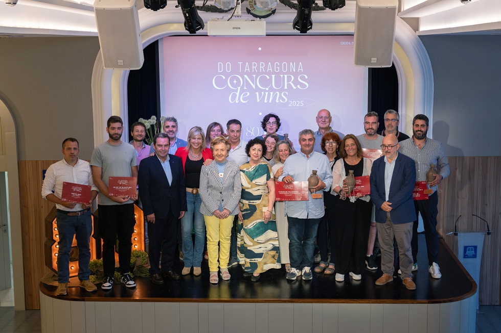 Galardonados en el Concurso de Vinos de la DO Tarragona