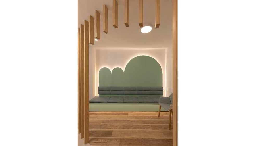 Una de las caracter�sticas de esta edificaci�n es el lenguaje curvo que presenta en su estructura