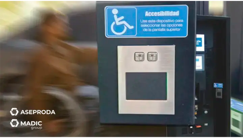 Virtus EVO Empotrado dispone de un kit de accesibilidad certificado seg�n los criterios Dalco, recogidos en la norma UNE 170001-1:2007...