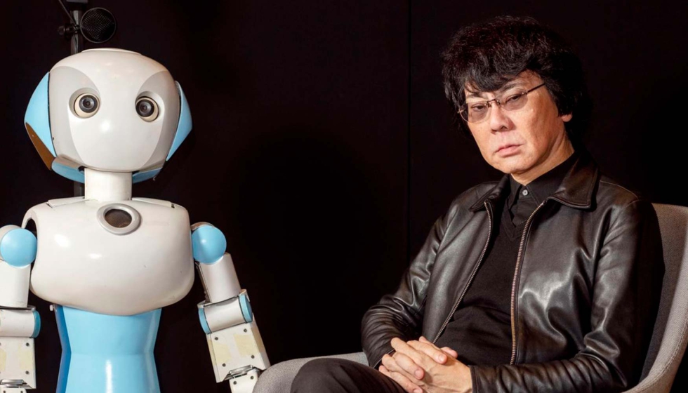 Hiroshi Ishiguro, roboticista e ingeniero. Foto: Adri�n Quiroga. Fundaci�n La Caixa