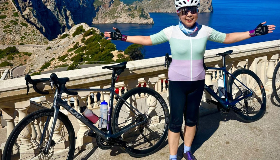 Bonnie Tu, fundadora de LIV Cycling