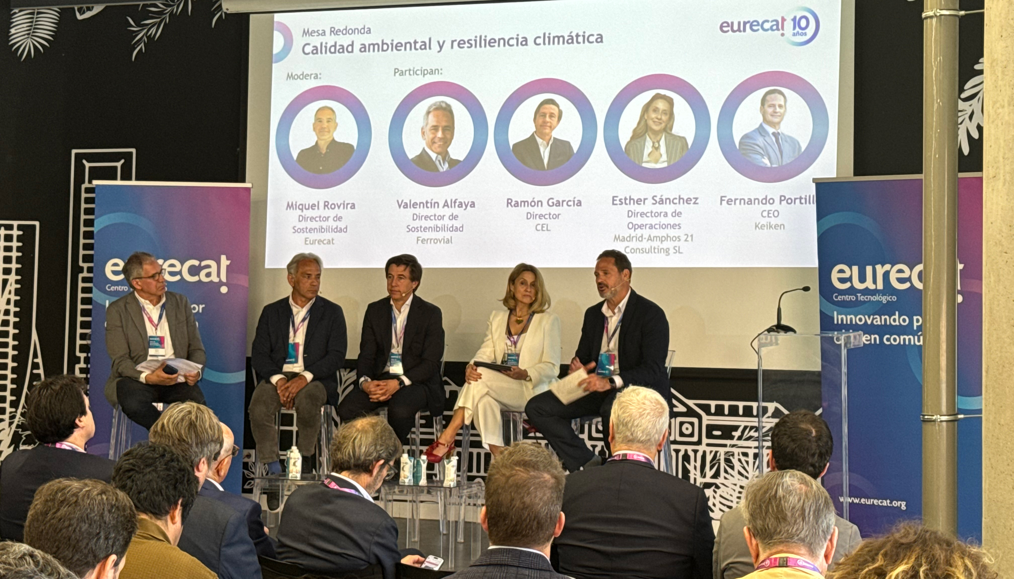 La primera mesa redonda, titulada �Salud y bienestar a lo largo de la vida�, fue moderada por el director de Tecnolog�as de la Salud de Eurecat...