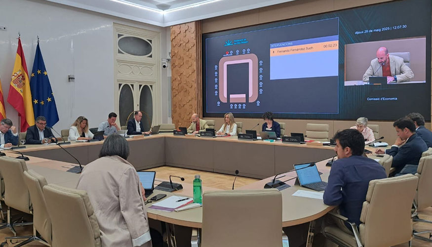 Comparecencia de Fernando Fern�ndez, director general de Agricultura, Ganader�a y Desarrollo Rural del Govern de Islas Baleares...