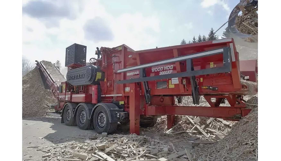 La WH3000X cuenta con un rotor de martillos de alta resistencia y un sistema de deteccin de vibraciones VTECTION...