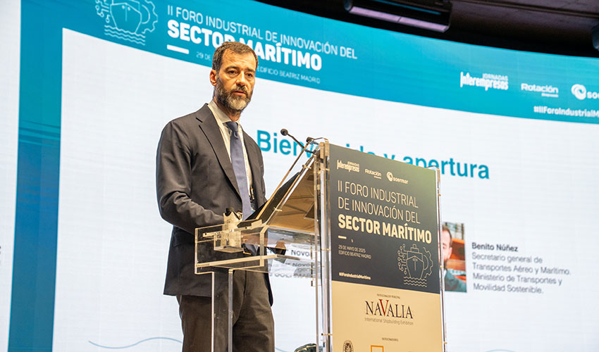 Benito N��ez Quintanilla, secretario general de Transportes A�reo y Mar�timo