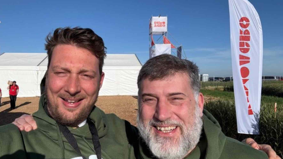 Jelte Wiersma junto Ignacio Ruiz, Secretario General de ANSEMAT