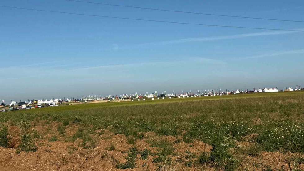 Vista de DEMOAGRO 2025 desde la distancia