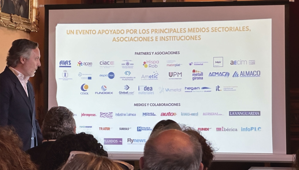 Barranco puso también en valor el apoyo de asociaciones y entidades con que cuenta Advanced Manufacturing Barcelona Barranco puso también en valor el apoyo de asociaciones y entidades con que cuenta Advanced Manufacturing Barcelona