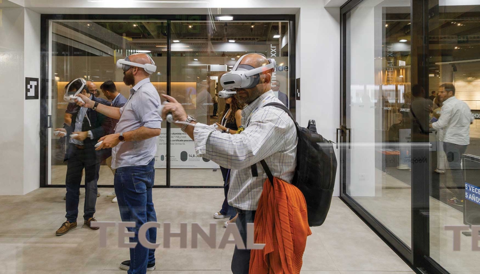 A experincia virtual da Technal tambm esteve em destaque na Construmat