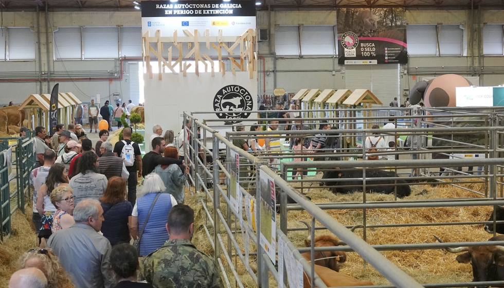 Pabell�n de ganader�a en la anterior edici�n de la Semana Verde