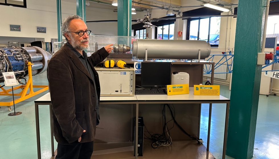 Manel Soria apunta que este proyecto es un paso importante en la innovaci�n hacia una aviaci�n de futuro sostenible que permita reducir las emisiones...