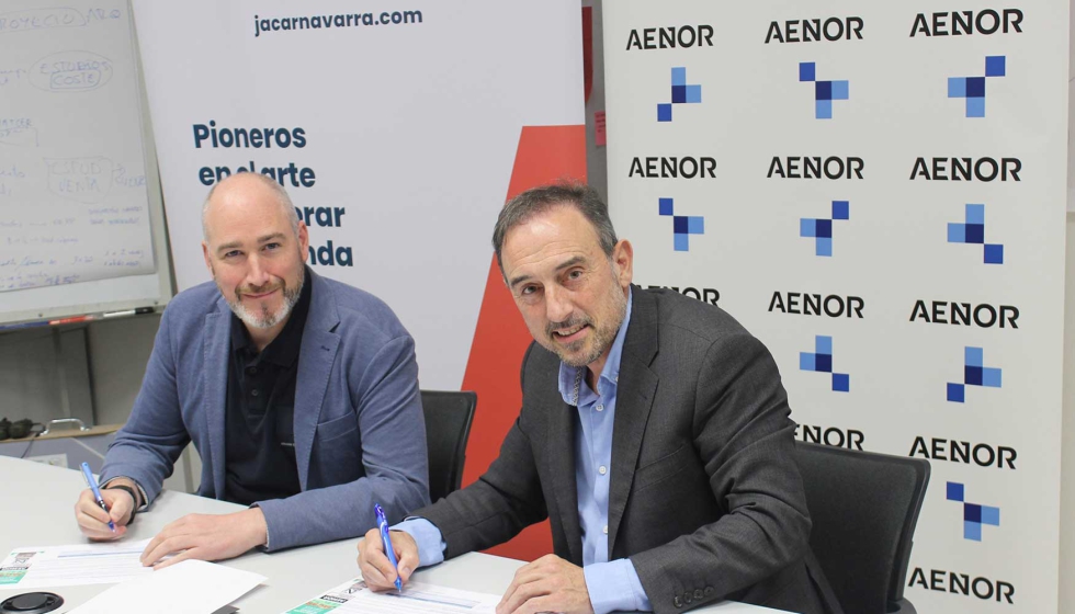 Acuerdo entre Jacar i Aenor para la certificacin de 'Rehabilitacin Sostenible de Edificios'