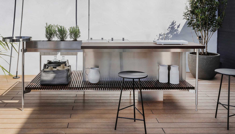 La nueva cocina para exteriores de Arrital incluye innovaci�n tecnol�gica y un dise�o exclusivo