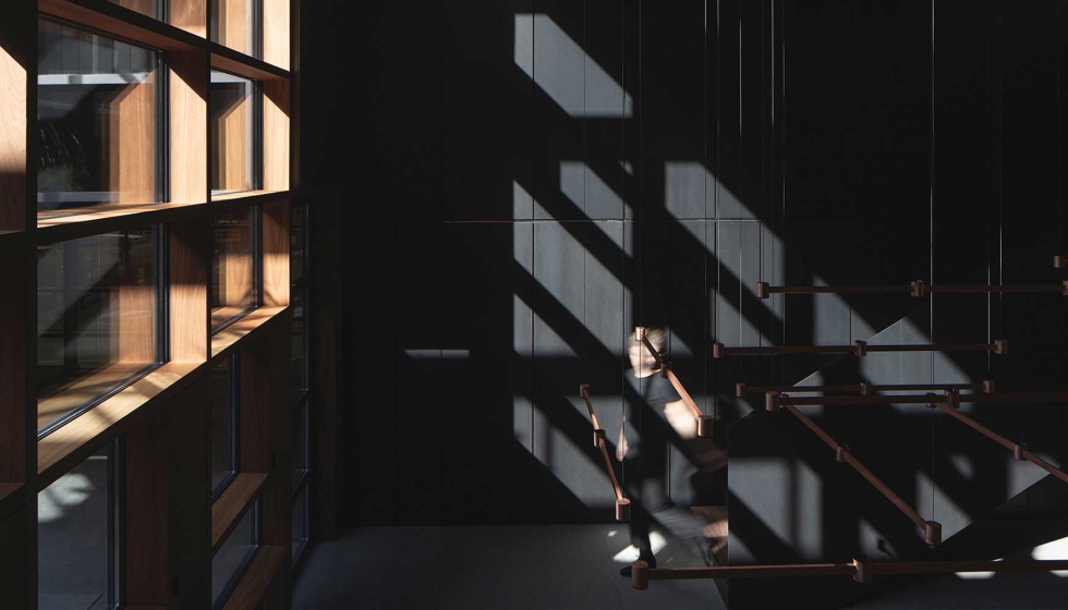 Imagen de las instalaciones de Arkoslight donde impera la cultura de la luz