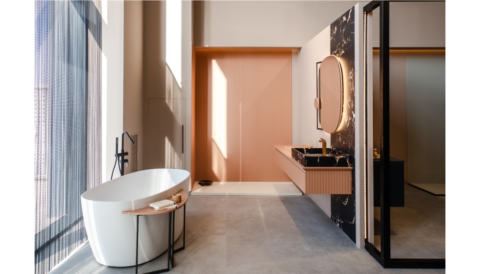 Cada zona est diseada para evocar calma, fluidez y armona, principios que tambin se trasladan a los productos