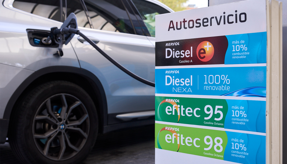 El objetivo de Repsol es alcanzar las 1.500 estaciones con suministro de Disel NEXA 100% Renovable a lo largo de 2025...