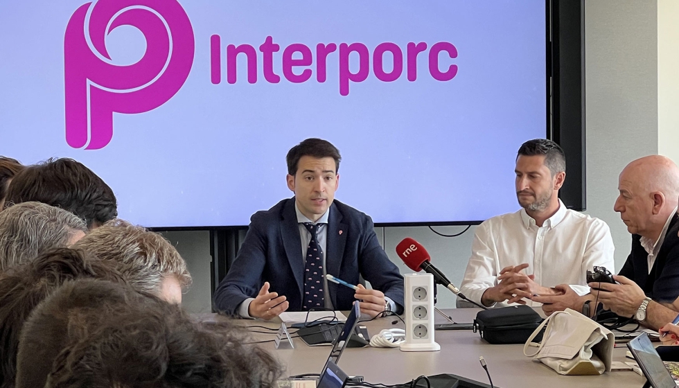 Daniel de Miguel, director adjunto de la Interprofesional Agroalimentaria del Porcino de Capa Blanca (Interporc)...