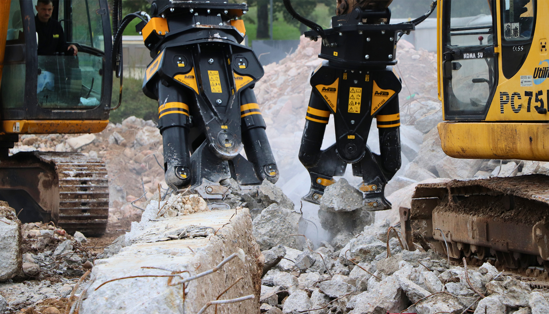 Nuevas pinzas MB-PT1650 y MB-PT650 en acci�n