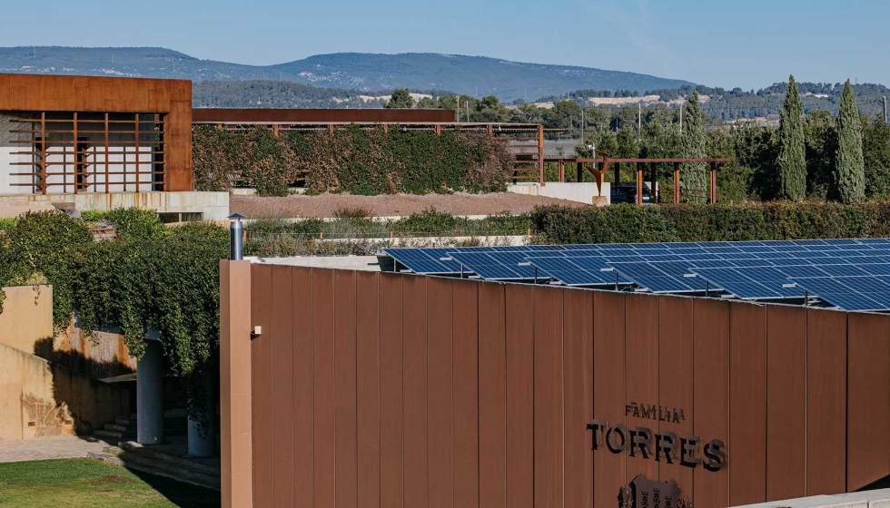 La bodega familiar del Pened�s intensifica sus esfuerzos para alcanzar las cero emisiones netas en 2040