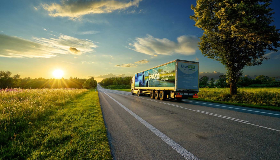 "Soluciones como el Blueway Transport, que ayuda a alinear nuestros objetivos de sostenibilidad con los de los clientes...