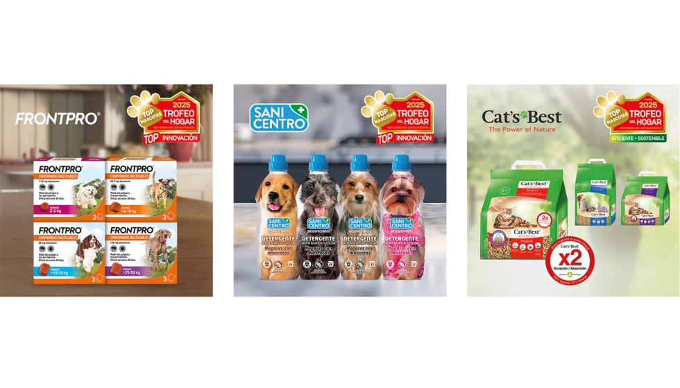 Productos premiados TOP Mascotas 2025