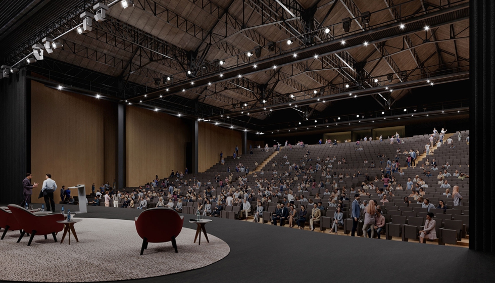 O auditrio do Palcio de Congressos ter capacidade para 2.050 pessoas