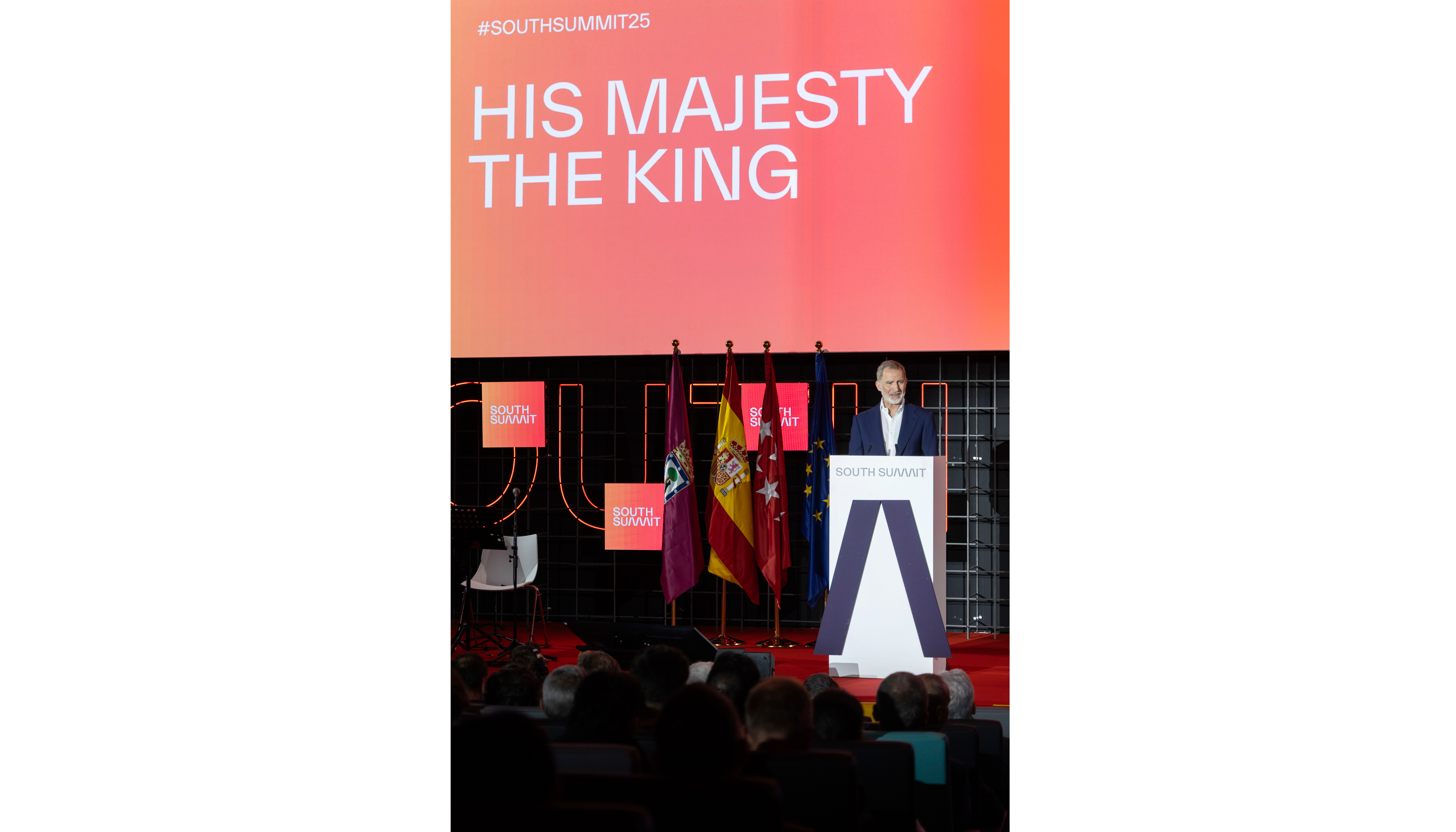 El Rey Felipe VI inaugur� el 4 de junio el South Summit Madrid 2025...