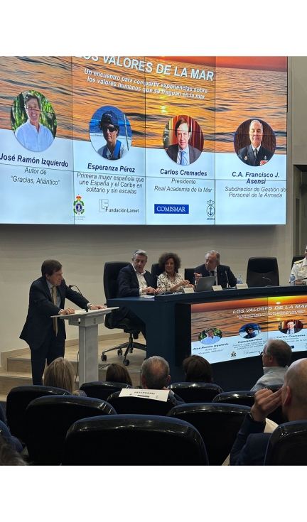 Intervenci�n de Carlos Cremades, presidente de la Real Academia de la Mar