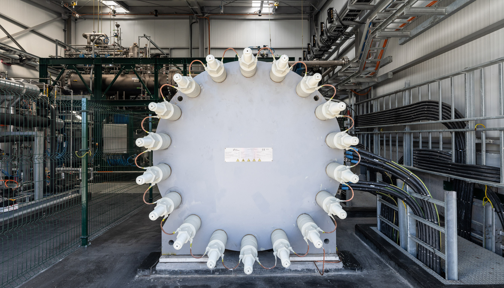 Electrolizador de 2,5 MW, en operaci�n en Petronor, del grupo Repsol