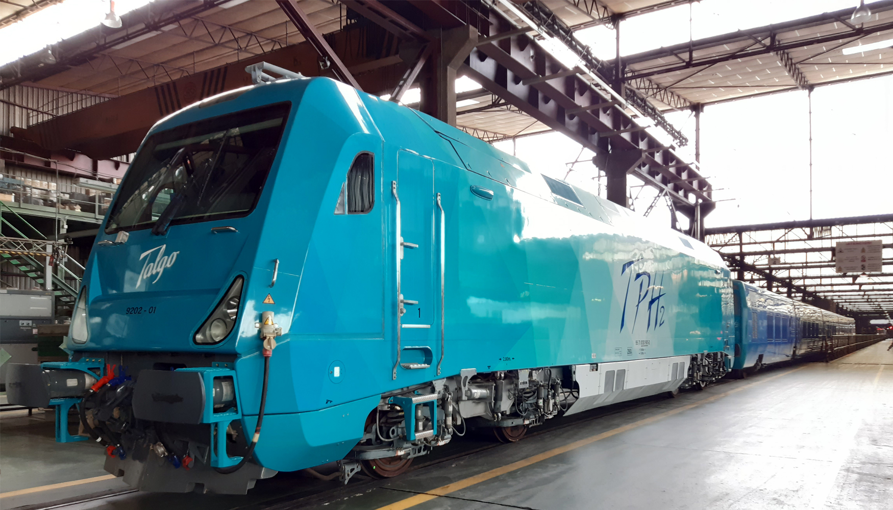 TPH2, primer prototipo con pilas de hidr�geno y bater�as de Talgo