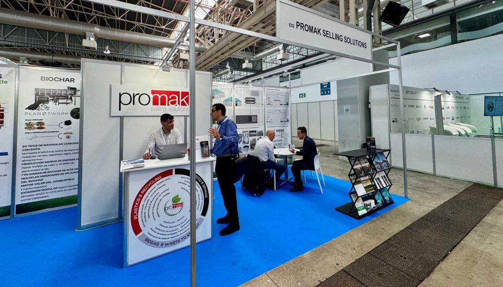 Stand de Promak en la feria