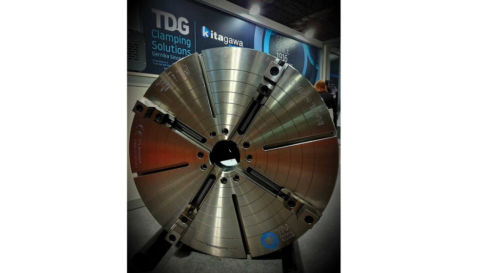 TDG Clamping Solutions presentar� en Industry Live Madrid su gama de platos para torno y soluciones de amarre a medida...