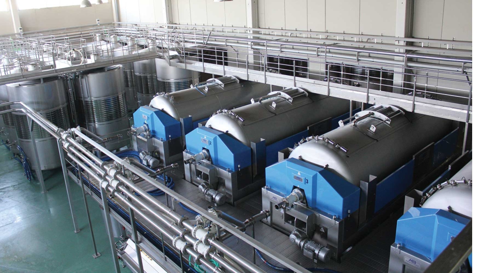 Instalaci�n de prensas neum�ticas de MPB