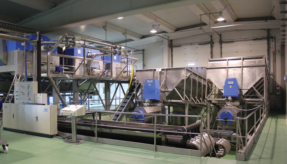 MPB puede instalar lineas completas de recepci�n, prensado y distribuci�n de vendimia