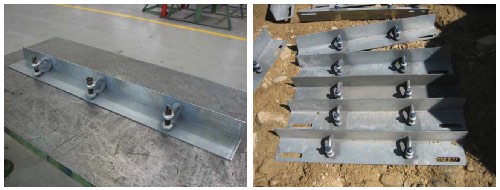 Fig. 21. Evolucin de los perfiles de proteccin contra la abrasin [28]