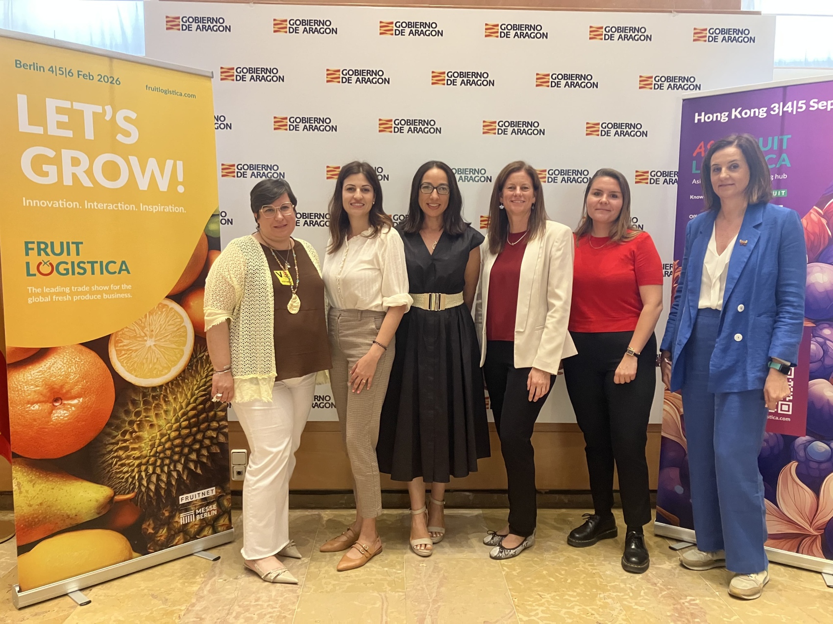 Imagen de las participantes en la jornada