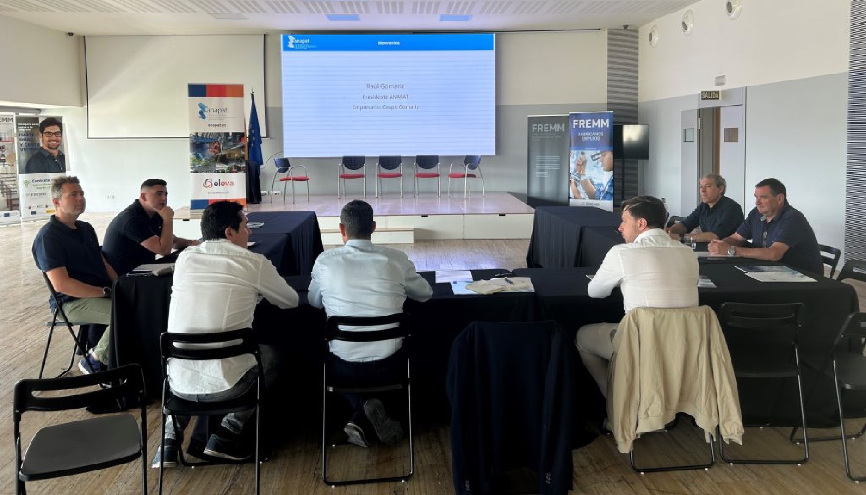 Reunin territorial de Anapat en las instalaciones del FREMM