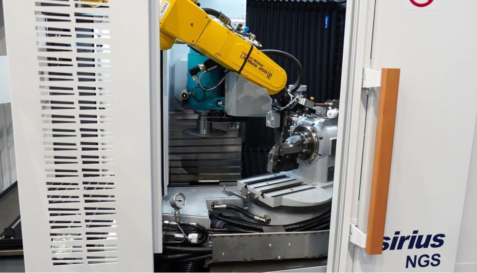 Mquina de produccin Sirius NGS con gran autonoma robtica