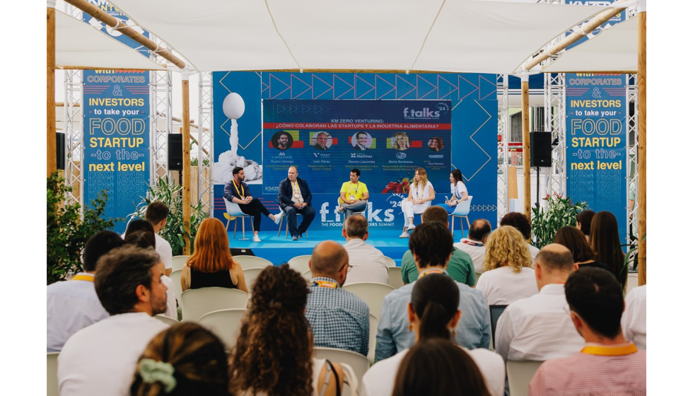 Mesa redonda sobre innovacin abierta en alimentacin de la edicin 2024 de ftalks Food Summit