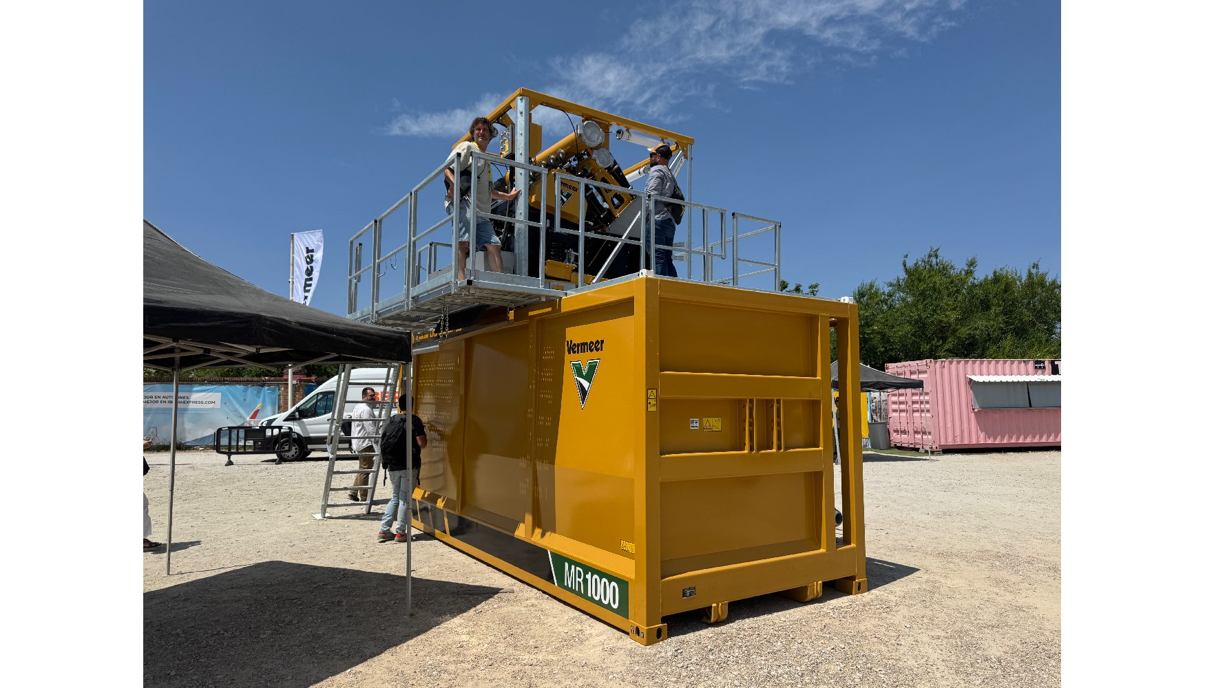 Mezcladora y recuperadora MR1000