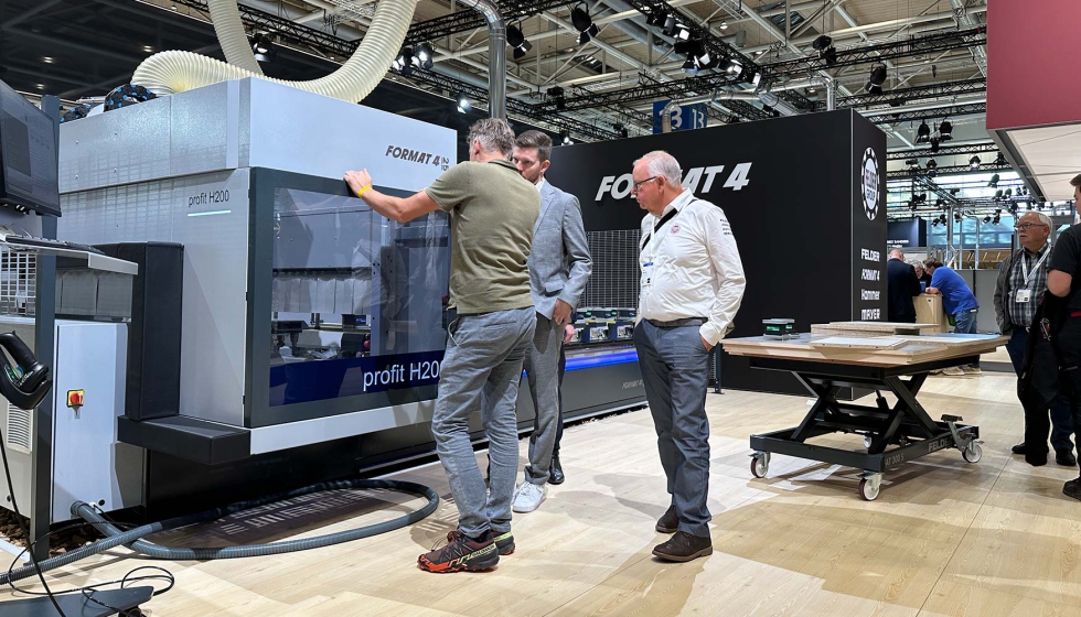 Centro de mecanizado CNC Format4 Profit H200