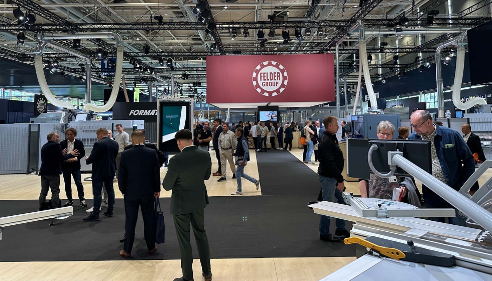 Stand de Felder en Ligna 2025