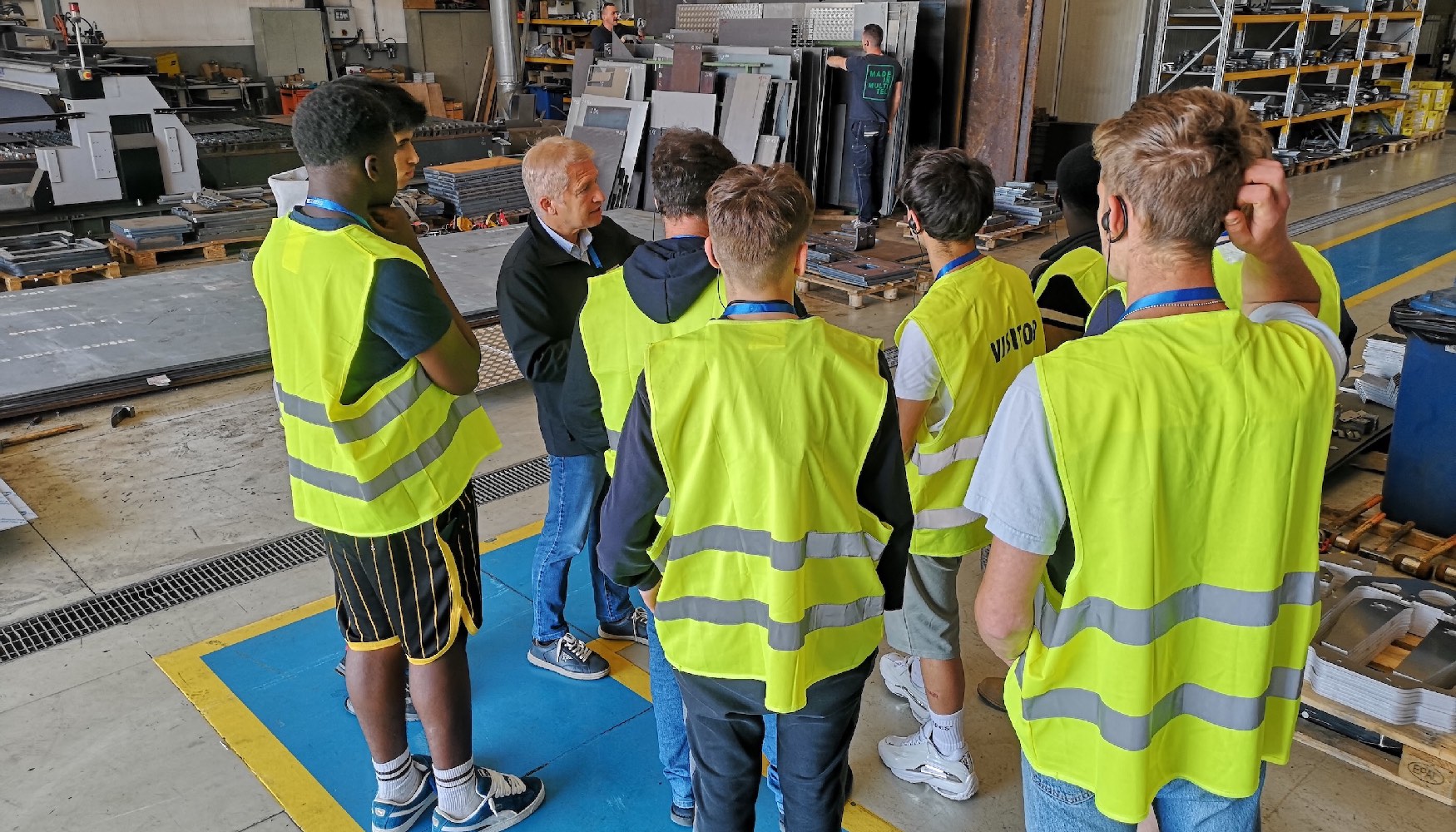 Recorrido por las instalaciones de Multitel Pagliero