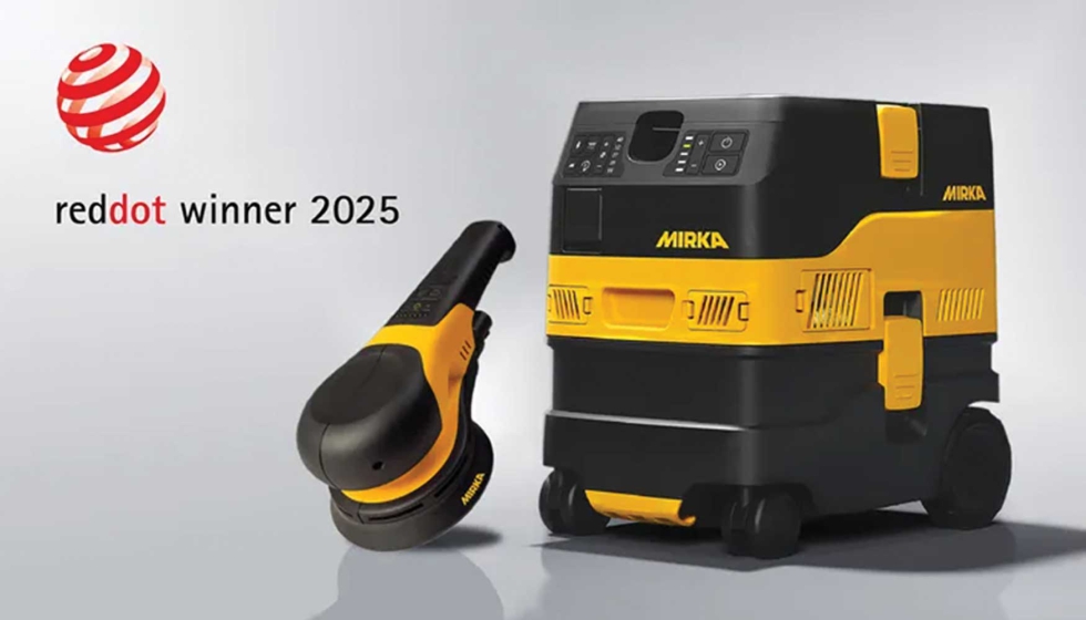 Nuevo aspirador Dexos 1217 M AFC y lijadora Deros RS 600 de Mirka