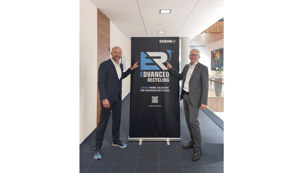 Manfred Hackl, director ejecutivo (derecha), y Gerold Breuer, director de marketing, presentaron la nueva campa�a. (Cr�dito de la foto: Erema)...