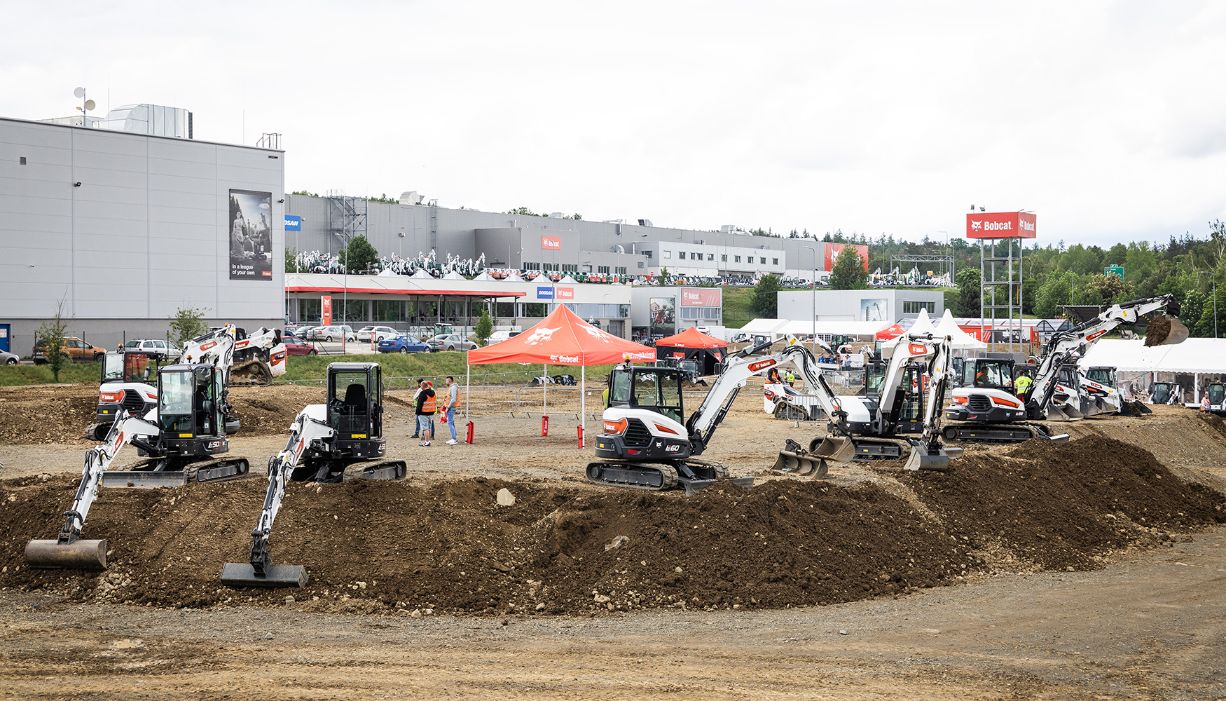 La sede de Doosan Bobcat EMEA en Dobris, Rep�blica Checa, volvi� a acoger una nueva edici�n de los Demo Days