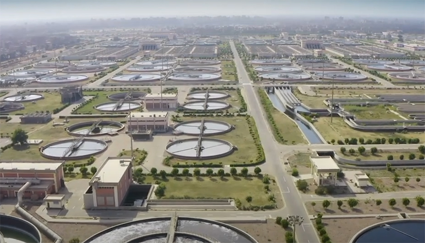 Gabal El Asfar es la mayor infraestructura de depuraci�n de �frica y Oriente Medio, y la tercera del mundo por su capacidad de tratamiento...