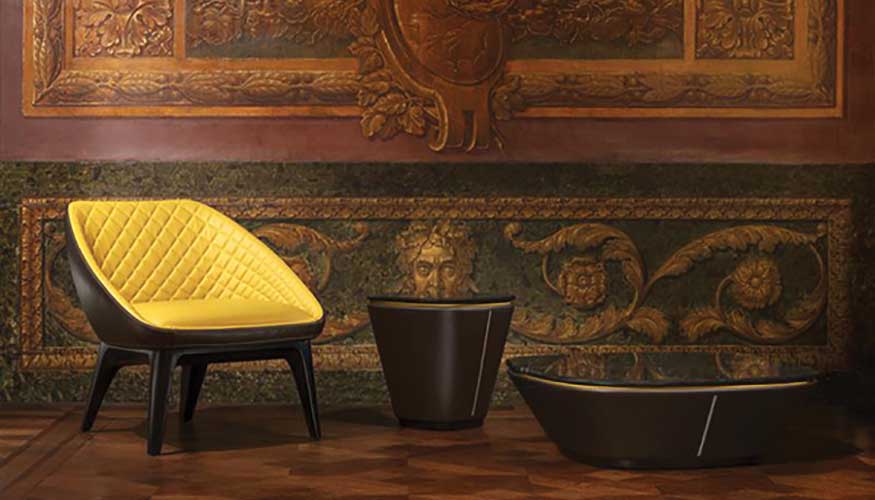 La coleccin recuerda a los muebles clsicos de poca moderna