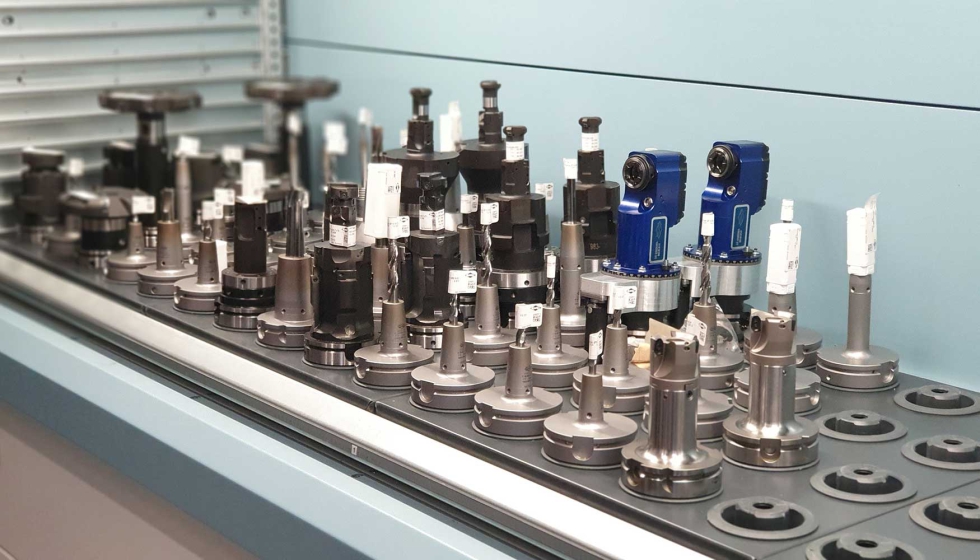 En el sistema de almac�n, Mapal suministra todas las herramientas necesarias para un componente a trav�s de la gesti�n de herramientas...