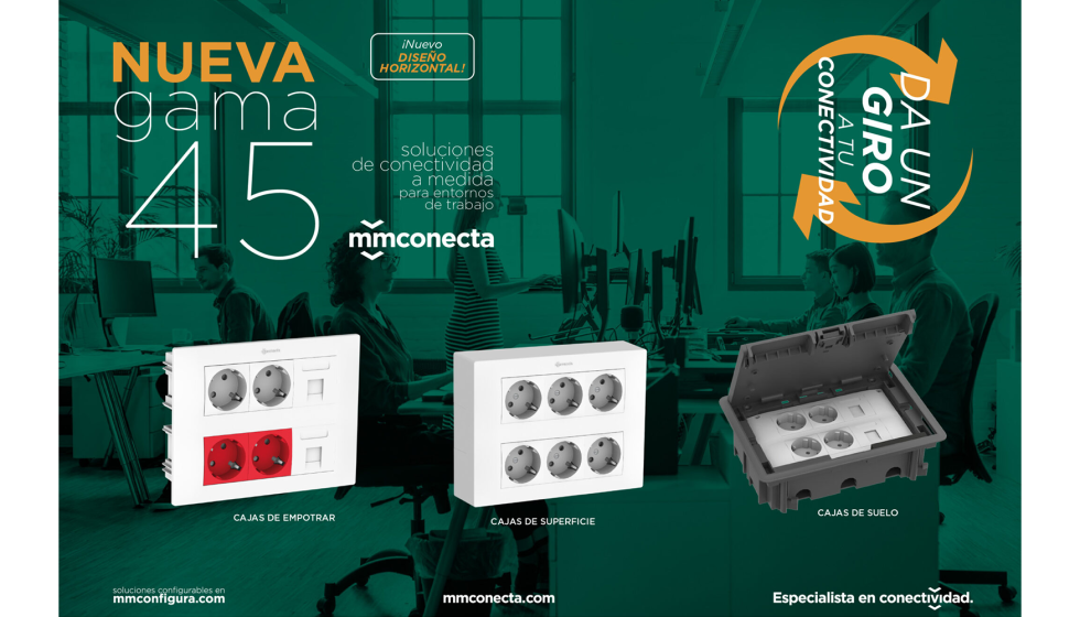 La nueva Gama 45 rompe con el diseo tradicional y apuesta por una esttica mucho ms cuidada...